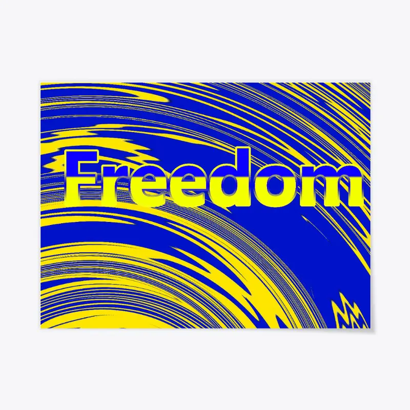 Freedom Yellow and Blue 