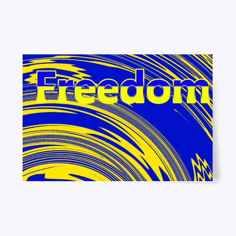 Freedom Yellow and Blue 