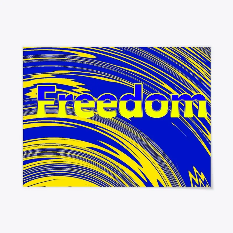 Freedom Yellow and Blue 