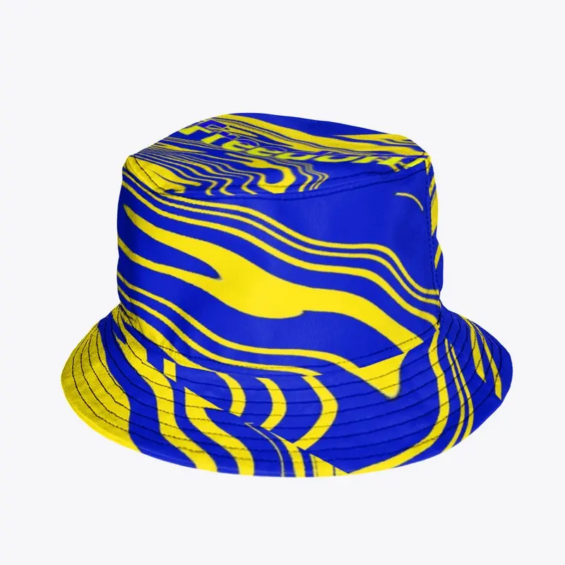 Yellow and Blue Hat